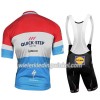 Set Fietsshirt + Korte Koersbroek 2017 Quick-Step Floors Luxemburgs kampioenschap